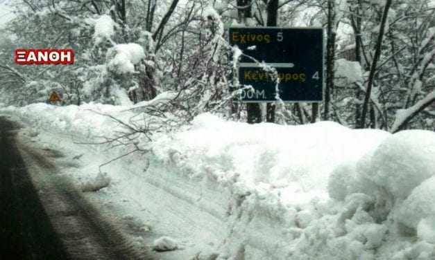 Μάχη με …το χιόνι Αντιπεριφερειάρχης και Δήμαρχοι –  Έκκληση από τον Δήμαρχο Μύκης για Βοήθεια-Σκεπασμένος με χιόνι ο ορεινός όγκος- Να παραμείνουν κλειστά τα σχολεία όλη την εβδομάδα