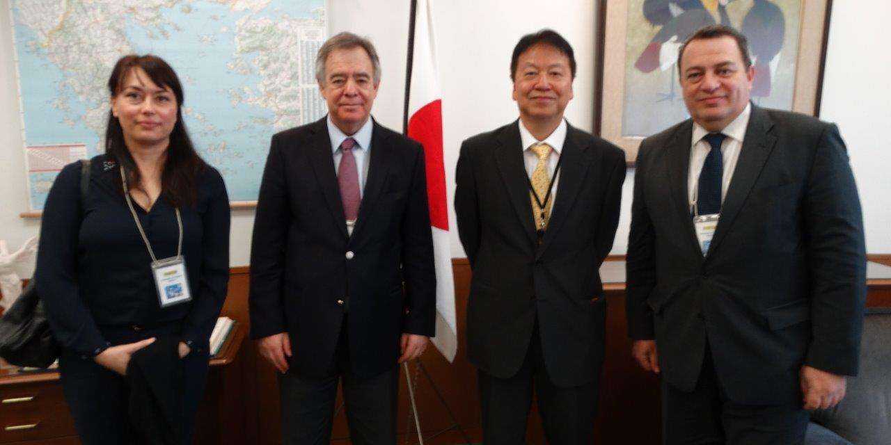 Συνάντηση Κοντού, Στυλιανίδη με τον Ιάπωνα Πρέσβη. Κάλεσμα στην Θράκη