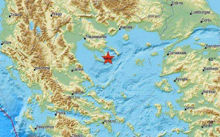 Σεισμός τώρα στην Χαλκιδική μέγεθος 4,9 ρίχτερ
