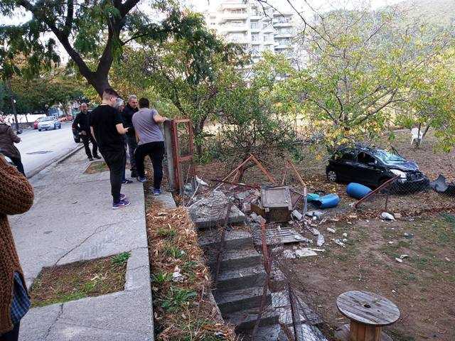 ΞΑΝΘΗ: Βγήκε από τον δρόμο με κίνδυνο να σκωτωθει