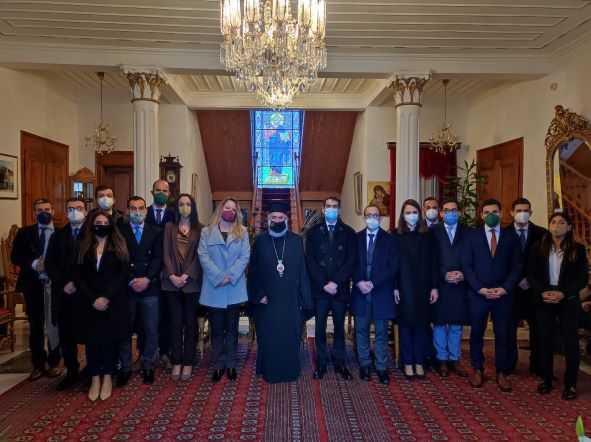 Υποψήφιοι Ακόλουθοι της Διπλωματικής Ακαδημίας επισκέφτηκαν τον Σεβασμιότατο Μητροπολίτη Ξάνθης και Περιθεωρίου