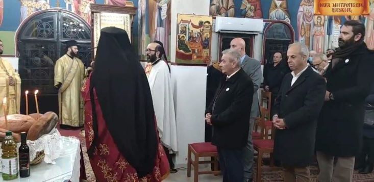 Δημαρχόπουλος και Μελισσόπουλος τίμησαν τον Άγιο Σάββα