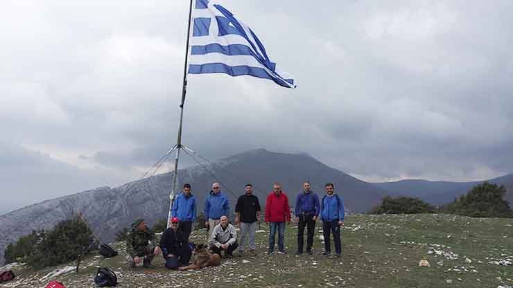 Κυματίζει ξανά η σημαία στο υψ. Αυγό της Ξάνθης